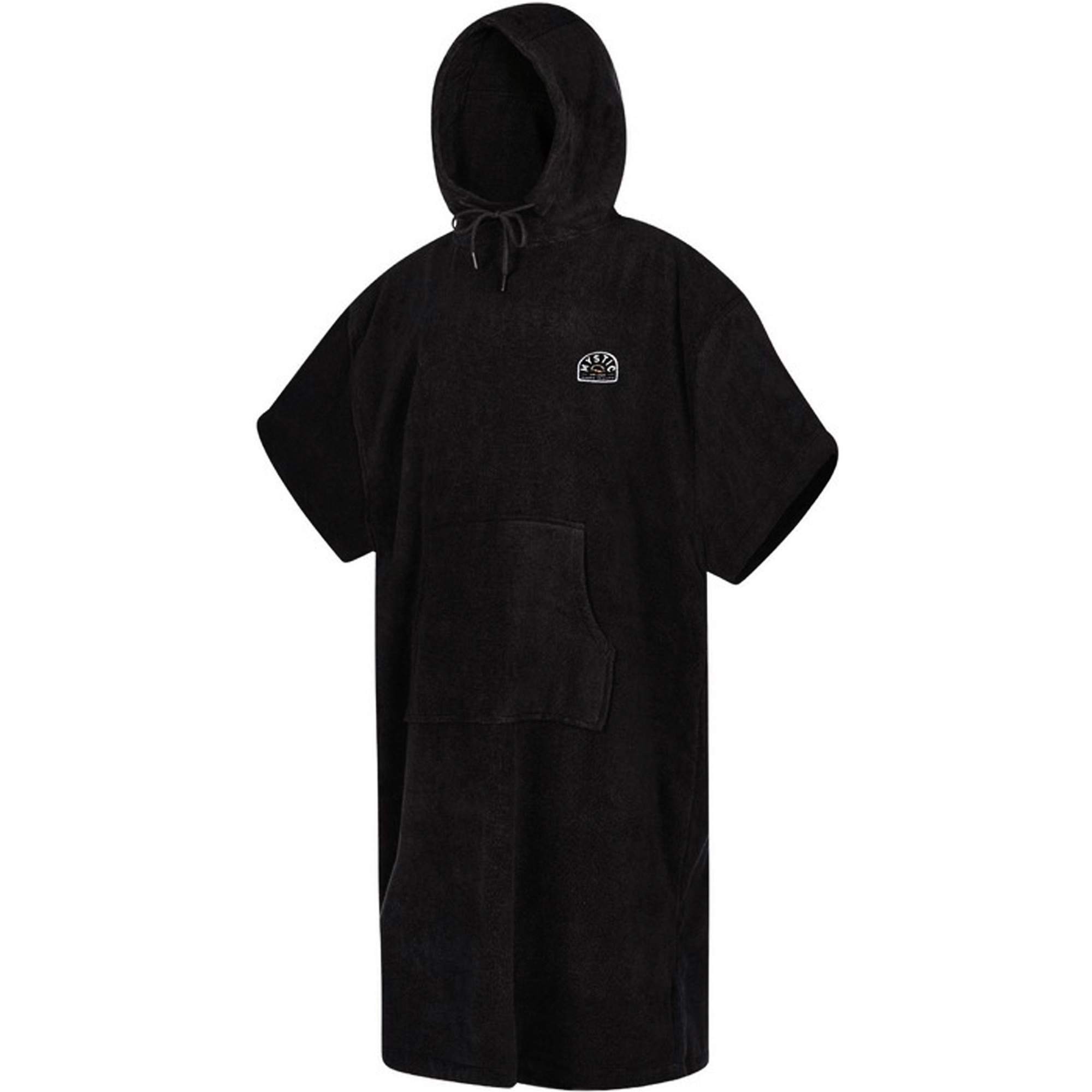 2023 Mystic Velour Changing Robe / Poncho 35018.21013 - Black